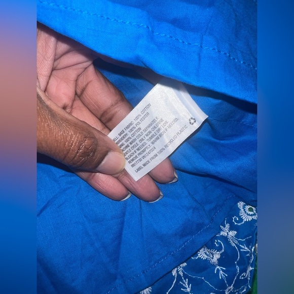 NWT Rhode x Target Blue Patterned Mini Dress size XXL - Picture 7 of 10